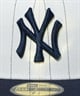 NEW ERA/ニューエラ 59FIFTY Pinstripe ピンストライプ ニューヨーク・ヤンキース クロームホワイト ネイビーバイザー キャップ 帽子 13751130(WTNVY-7)