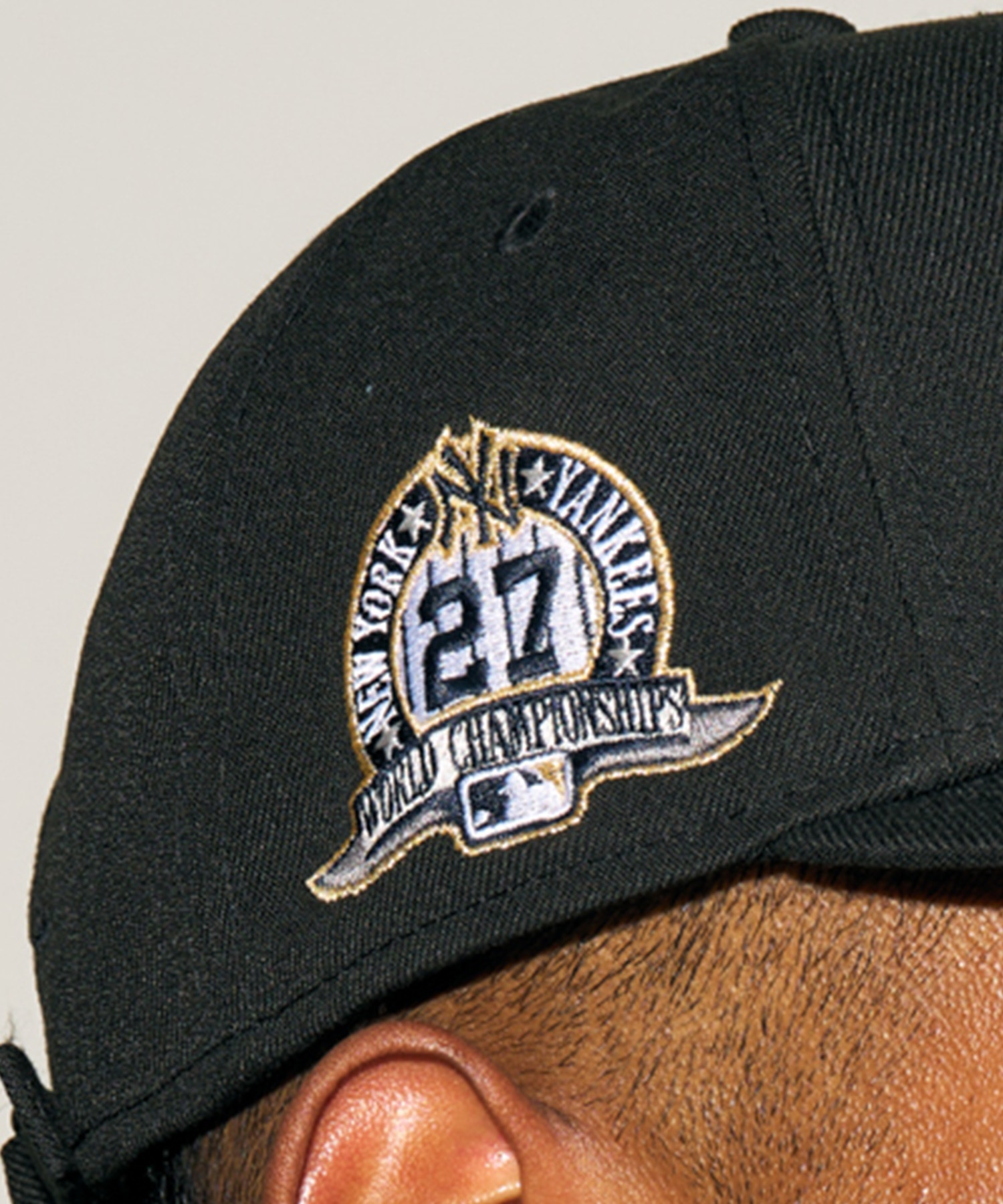 NEW ERA/ニューエラ LP 9FIFTY ニューヨーク・ヤンキース ブラック×ホワイト キャップ 帽子 14322897 ムラサキスポーツ限定(BLK-FREE)