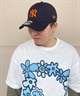 NEW ERA/ニューエラ 9TWENTY ニューヨーク・ヤンキース ネイビー×オレンジ キャップ 帽子 14324555 ムラサキスポーツ限定(NVY-FREE)