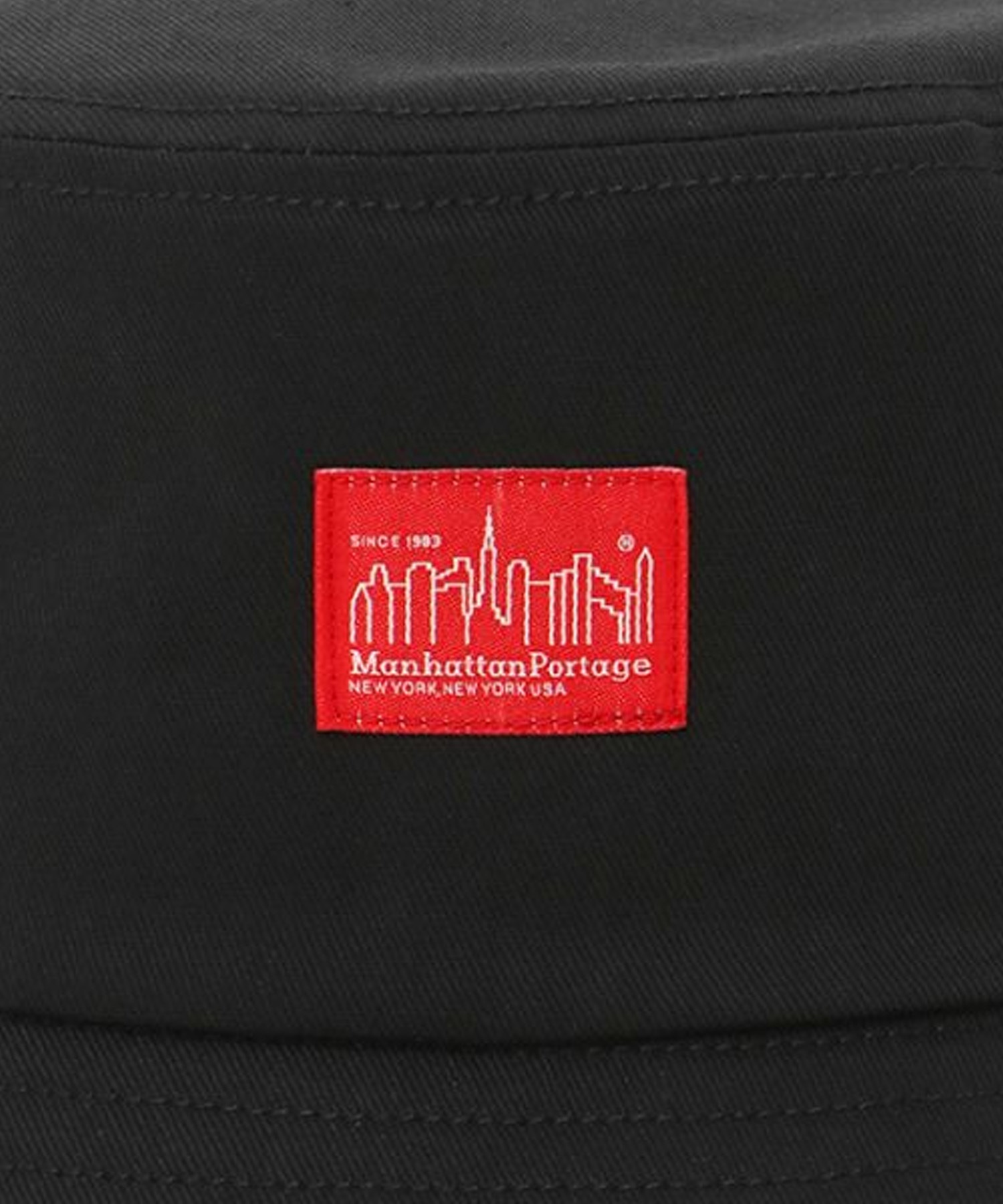 Manhattan Portage/マンハッタンポーテージ Print Bucket Hat バケットハット バケハ 帽子 フリーサイズ 2WAY MP212(BK/WT-FREE)