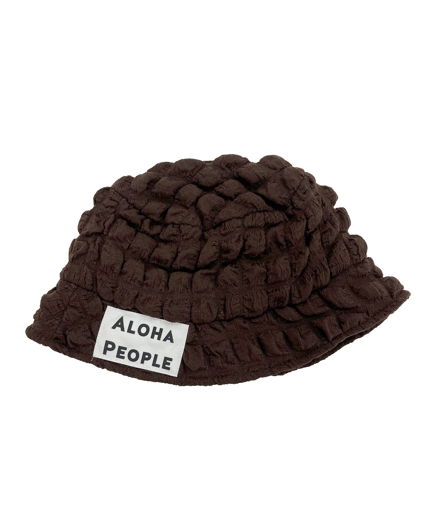 ALOHA PEOPLE/アロハピープル ハット ポップコーン バケットハット バケハ 帽子 AP23AW005-DD7(BRN-FREE)