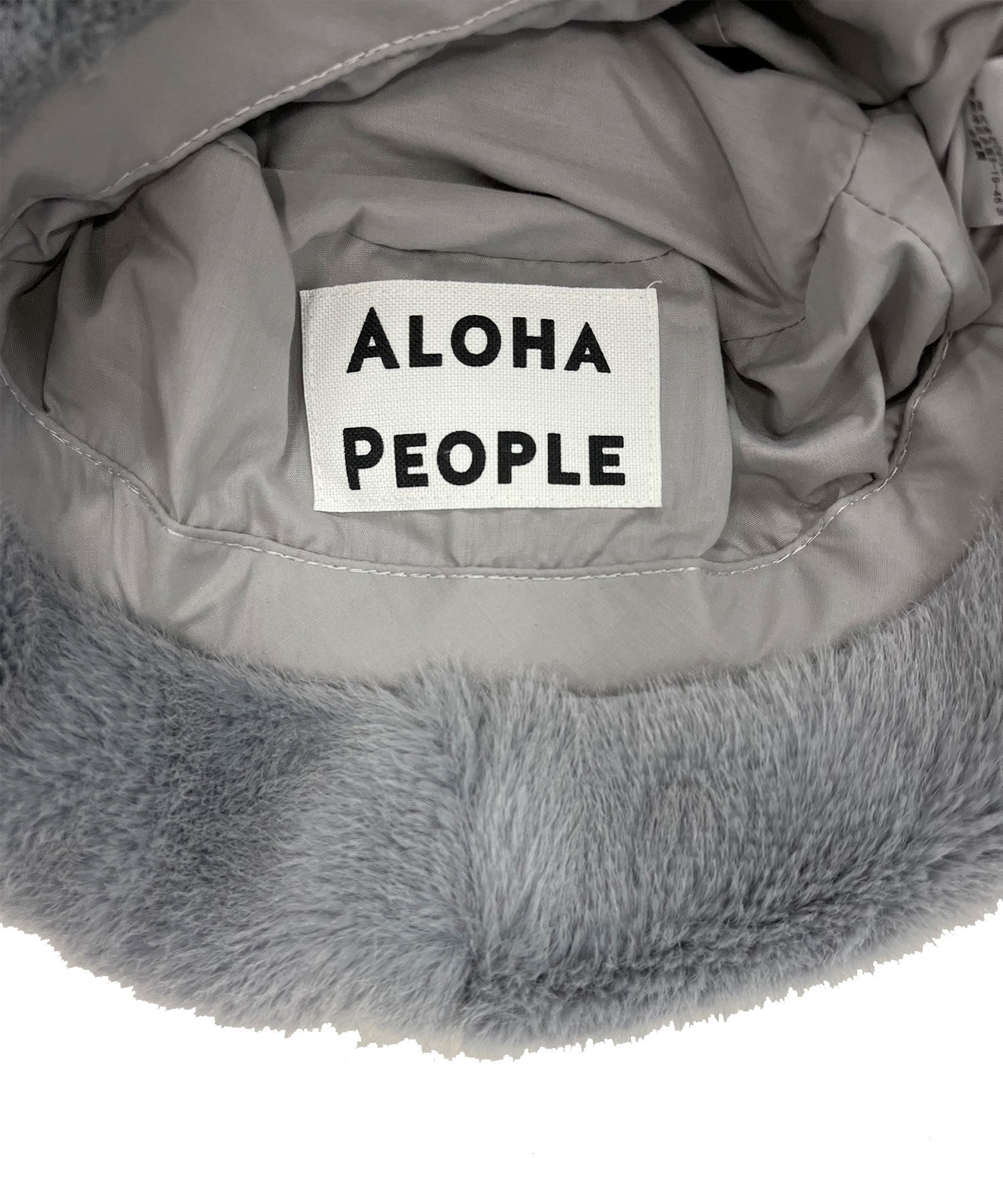 ALOHA PEOPLE/アロハピープル ハット ファー バケットハット バケハ 帽子 AP23AW005-DD8(BLK-FREE)