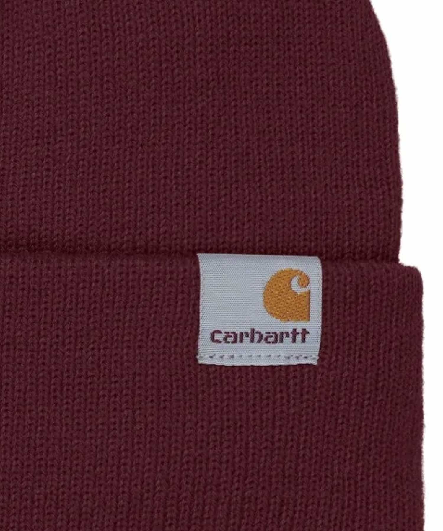 Carhartt/カーハート ビーニー ニット帽 ダブル STRATUS HAT LOW I025741(AMARO-FREE)
