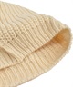 TESTIFY/テスティファイ ビーニー ニットキャップ 帽子 シングル リブ編み LARGE TAM(BLK-FREE)