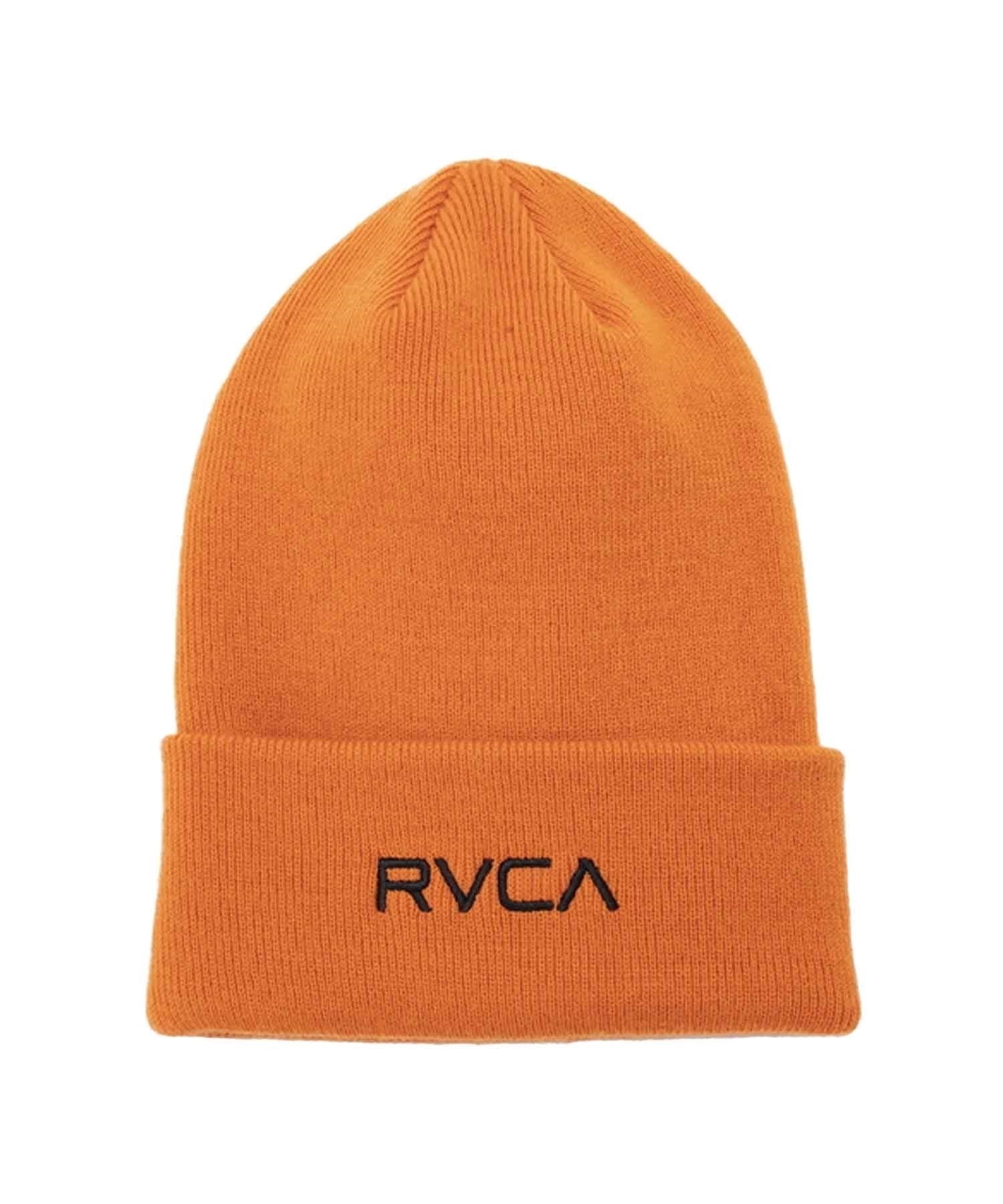 RVCA/ルーカ メンズ ビーニー ニット帽 ダブル DOUBLE FACE BEANIE BD042-965(BLK-FREE)