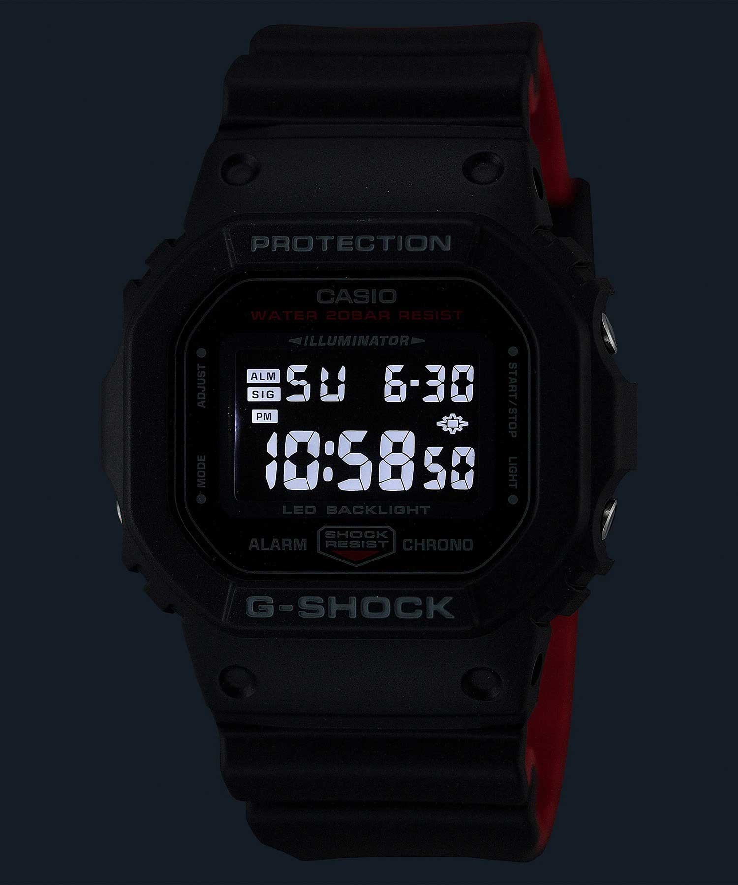 G-SHOCK ジーショック 時計 腕時計 DW-5600UHR-1JF(BK-ONESIZE)