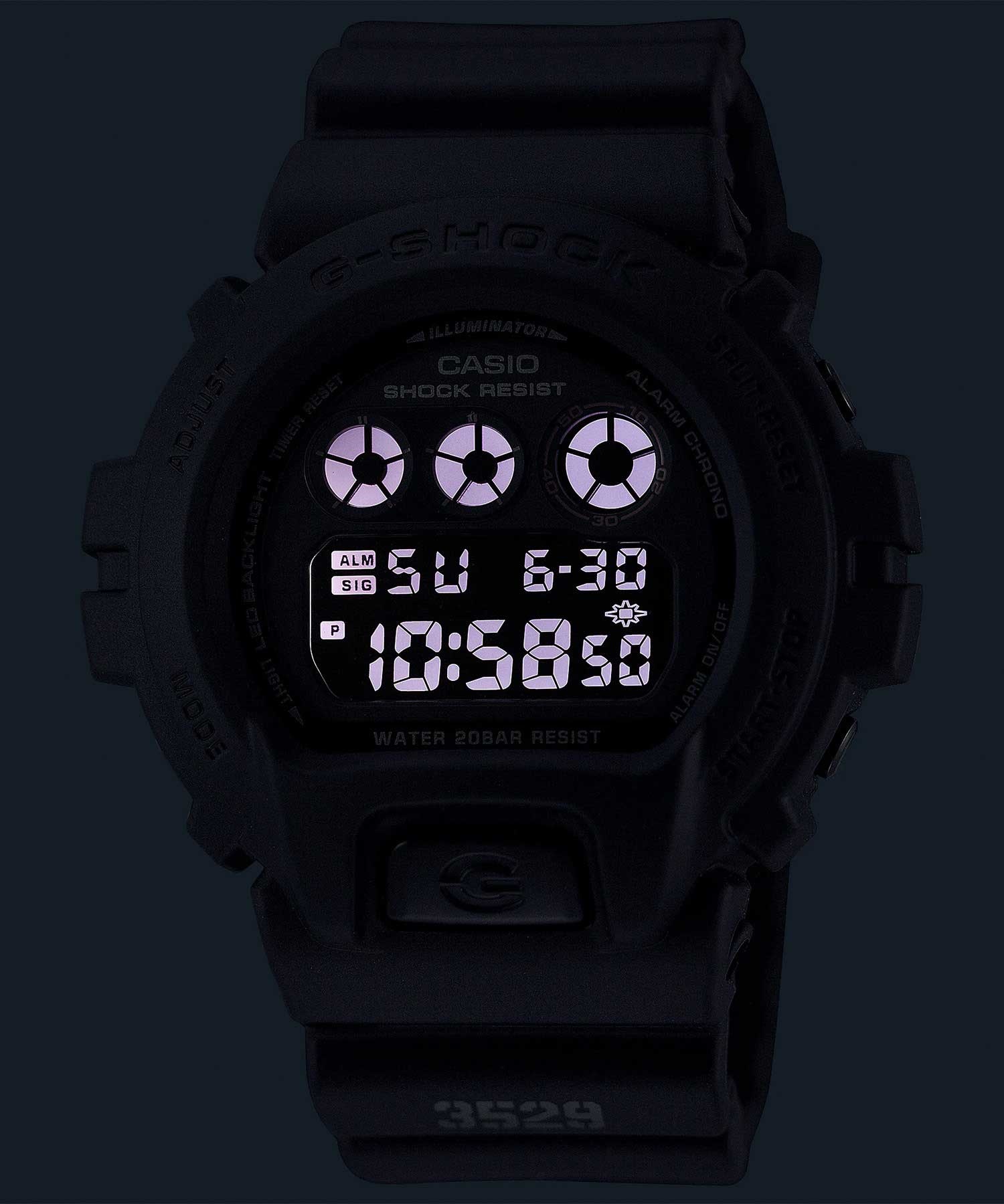G-SHOCK ジーショック 時計 腕時計 DW-6900UMS-1JF(BK-ONESIZE)