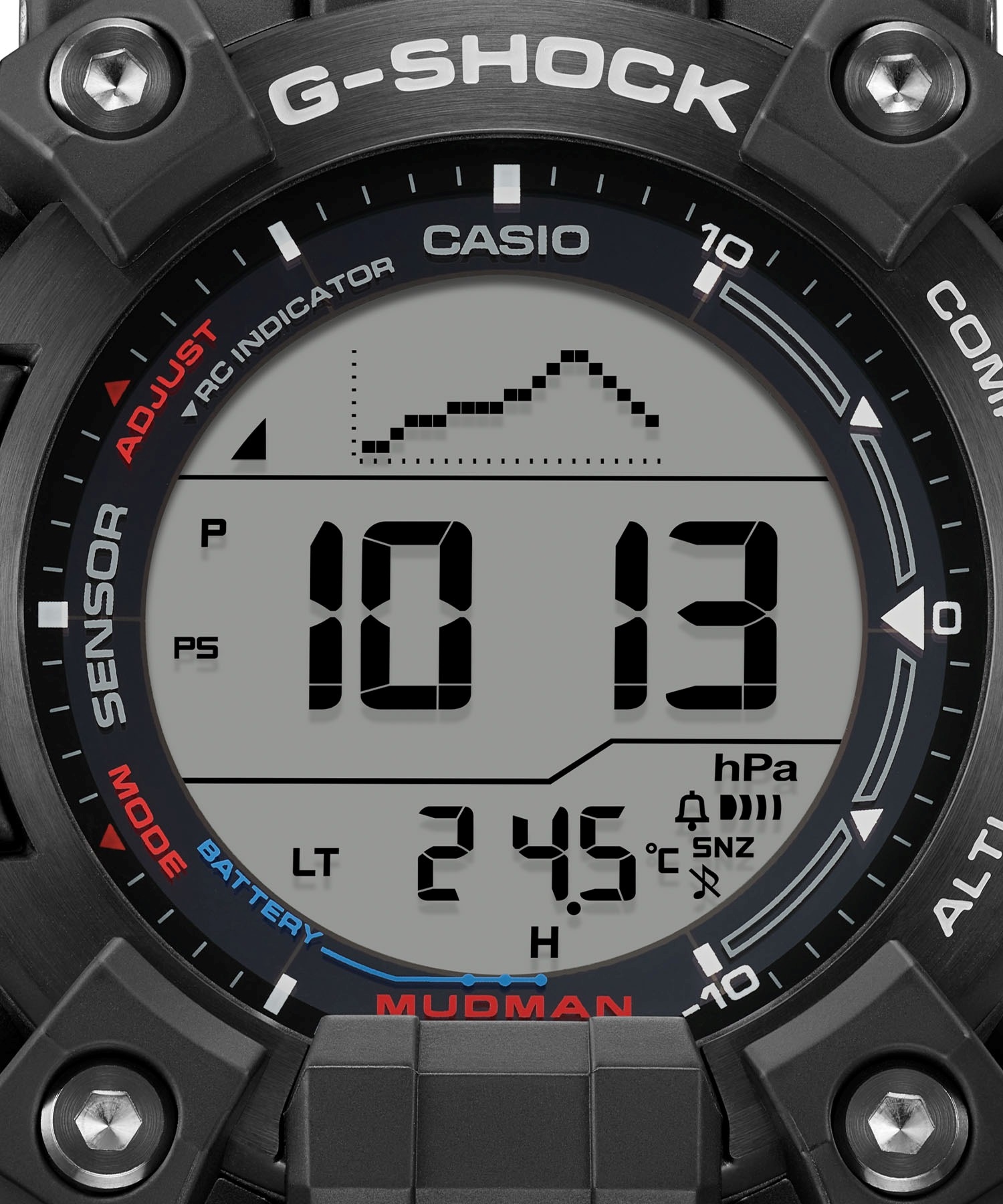 G-SHOCK ジーショック "TEAM LAND CRUISER TOYOTA AUTO BODY コラボレーションモデル" GW-9500TLC-1JR 時計 腕時計(BLACK-ONESIZE)