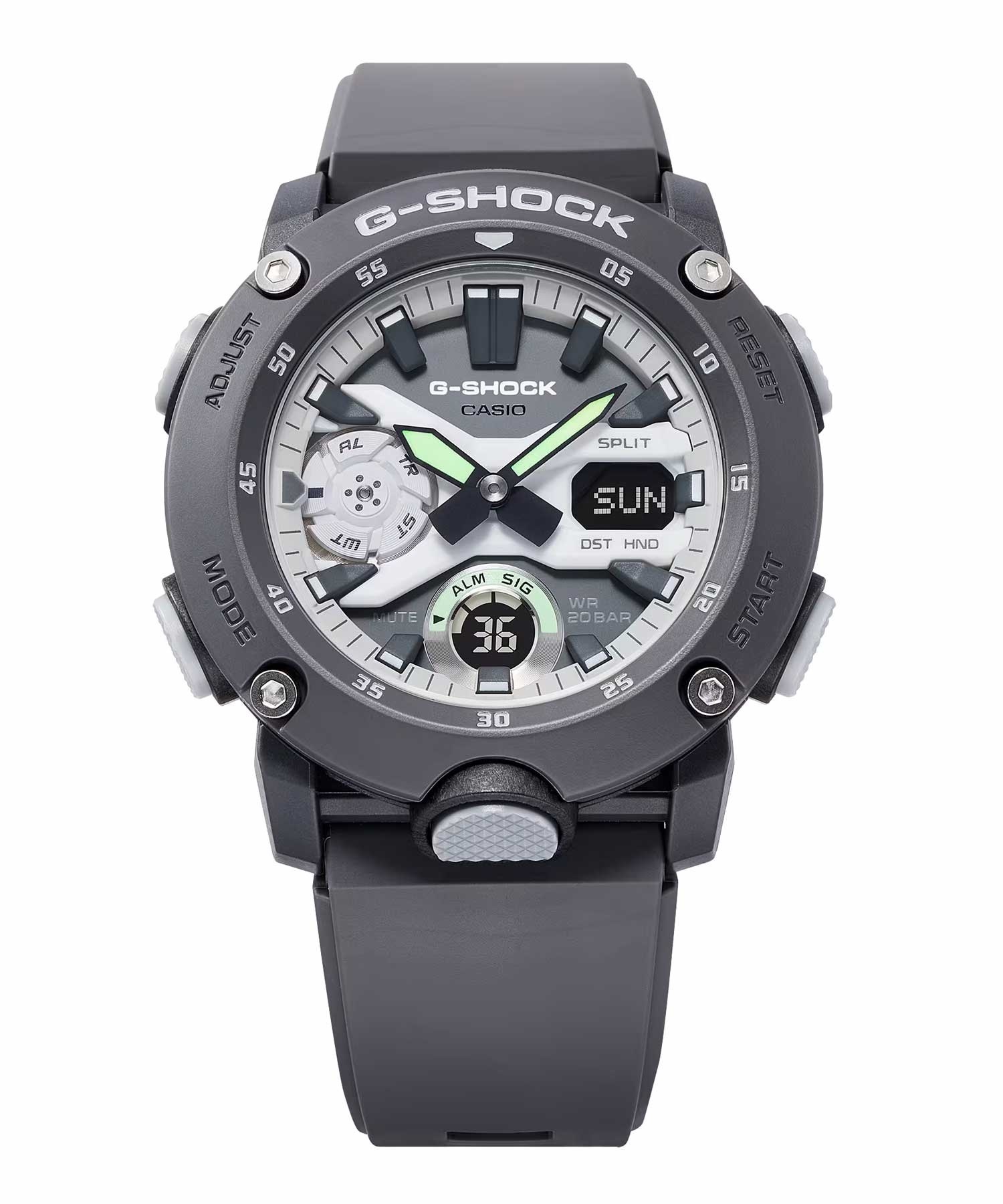 G-SHOCK ジーショック GA-2000HD-8AJF 時計 腕時計(GREY-ONESIZE)