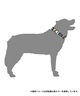WOLFGANG ウルフギャング 犬用 首輪 DarkFloral COLLAR Lサイズ 中型犬用 大型犬用 ダークフローラル カラー 花柄 ブラック WC-003-00(BK-L)