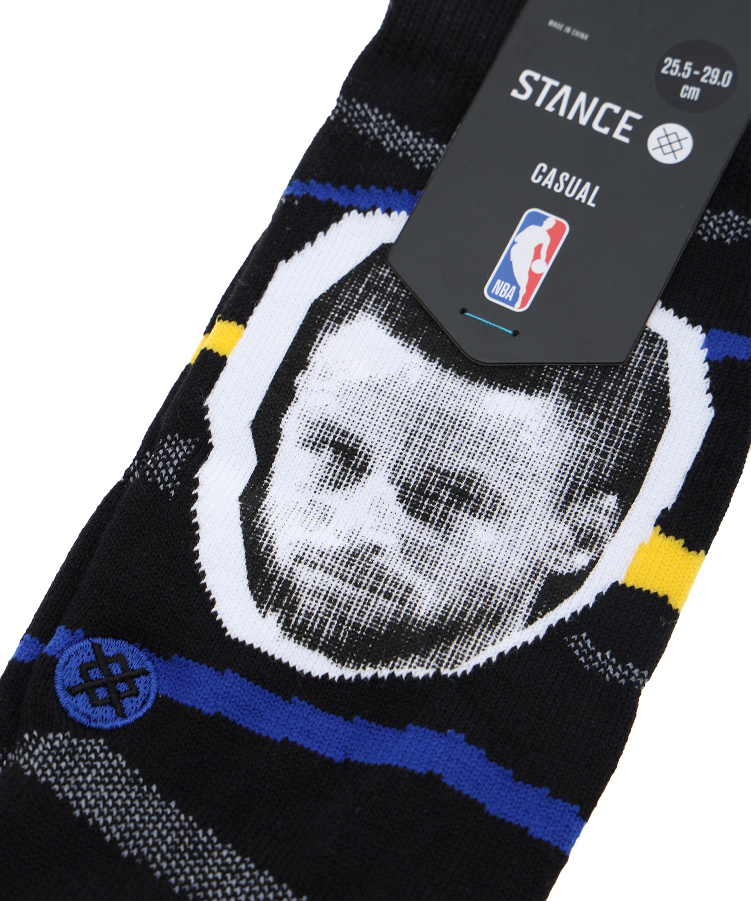 STANCE スタンス FAXED CURRY A555C23CUR ソックス(BLACK-L)