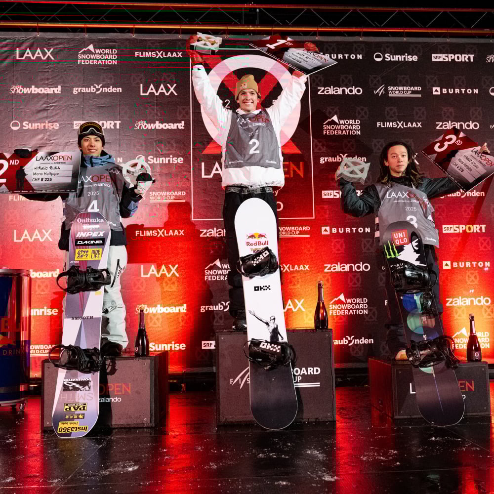 平野流佳が2位入賞！『FIS WORLD CUP Laax』