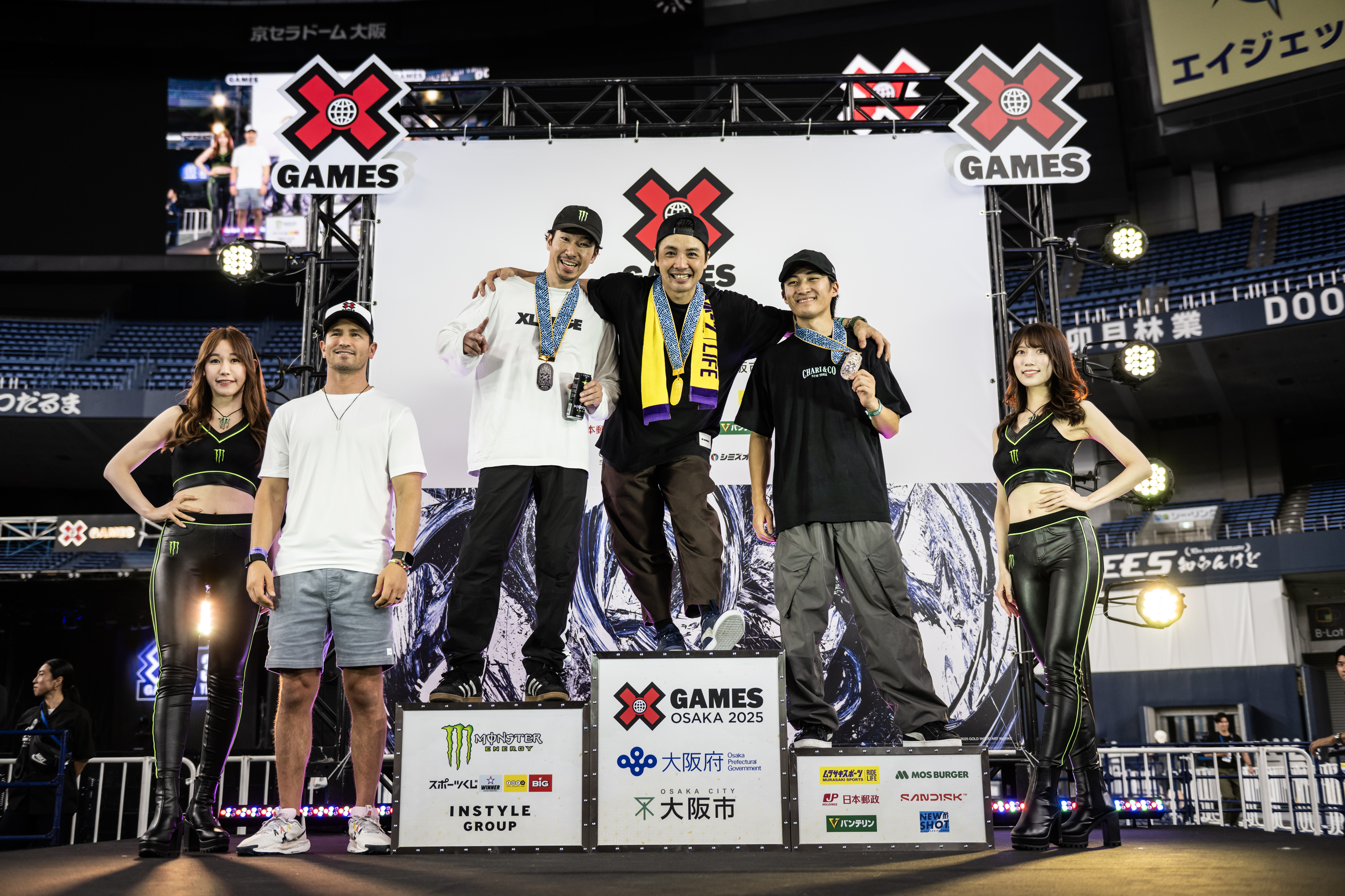 ハイテンション傍若無人エクスプレス ハルヒ CXチャレンジ 優勝 内野洋平が自身初初となる優勝！『X Games Osaka 2025』