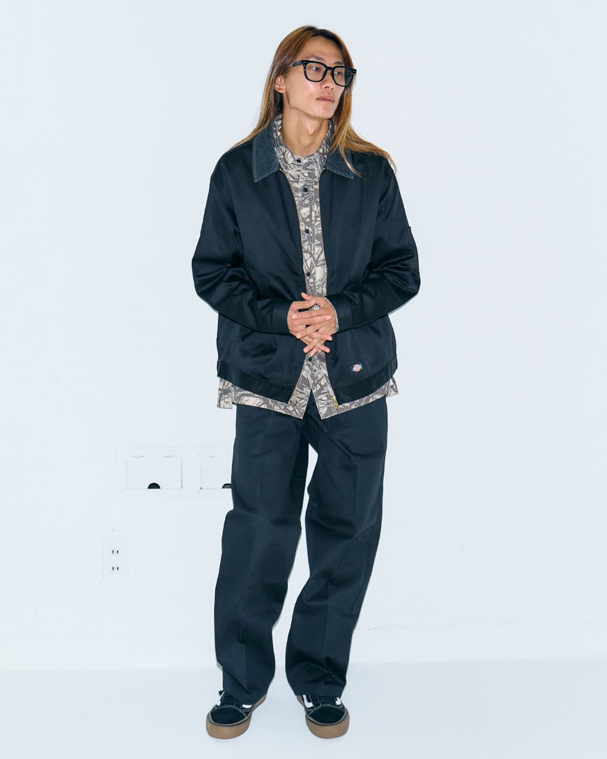 TREE CAMO シャツレイヤリング