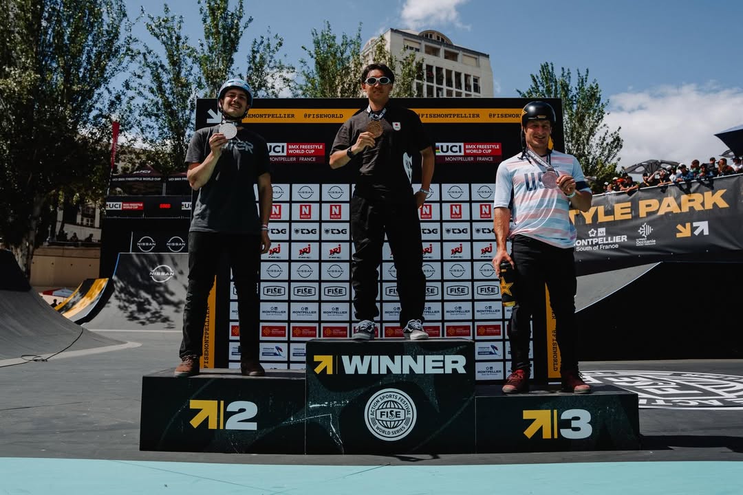 UCI BMX Freestyle ワールドカップ モンペリエ｜中村輪夢が初戦V