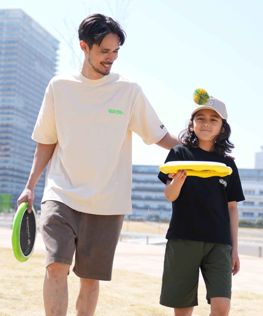 メンズ親子コーデ NEWERA