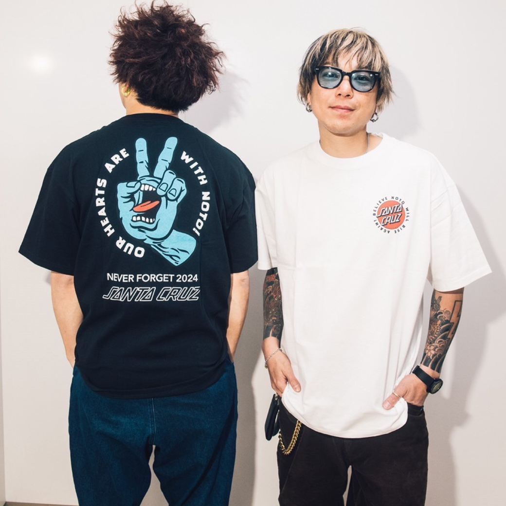 SANTA CRUZ × ムラサキスポーツ｜能登半島地震復興支援Tシャツ