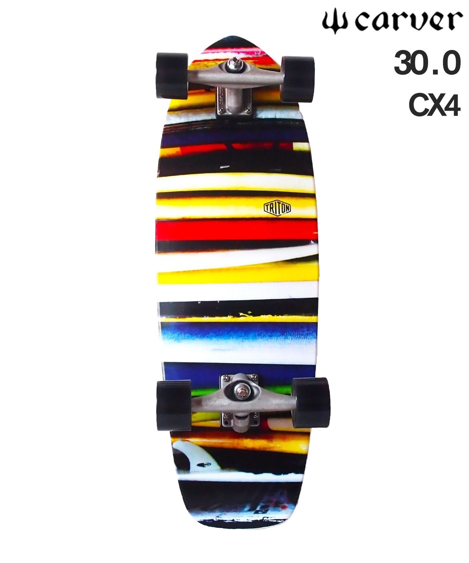カーバー サーフスケート デッキ SANTA CRUZ X CARVER SKATEBOARDS サンタクルーズ カーバー