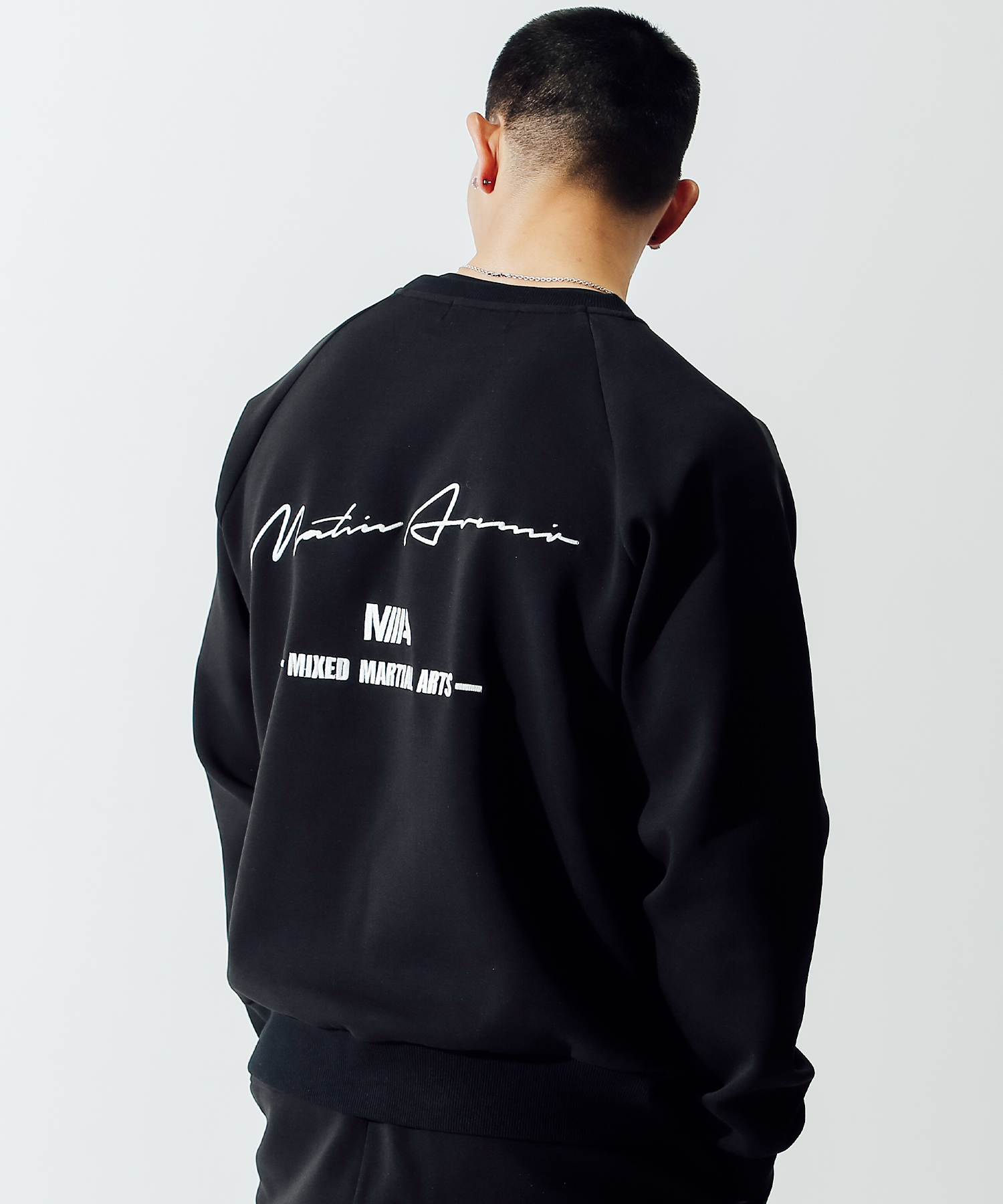 即完売 新品 MATIN AVENIR 朝倉未来 スウェット / トレーナー 黒  