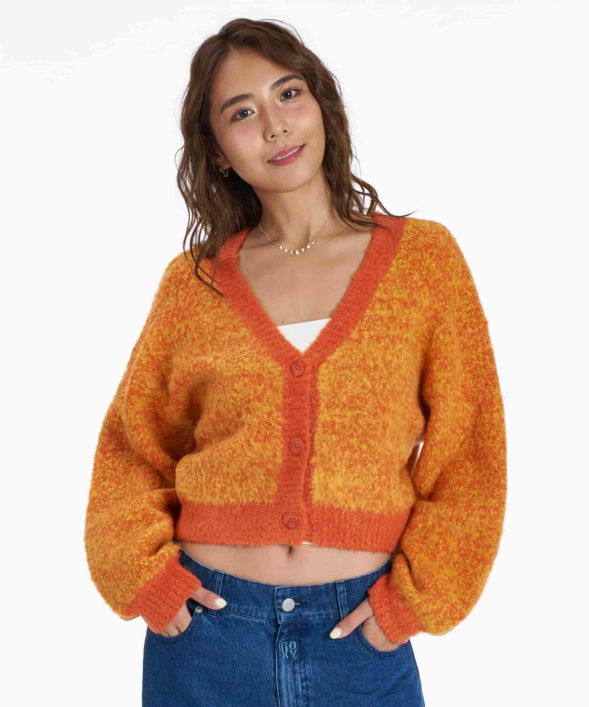 MIX KNIT CARDIGAN（ORG）