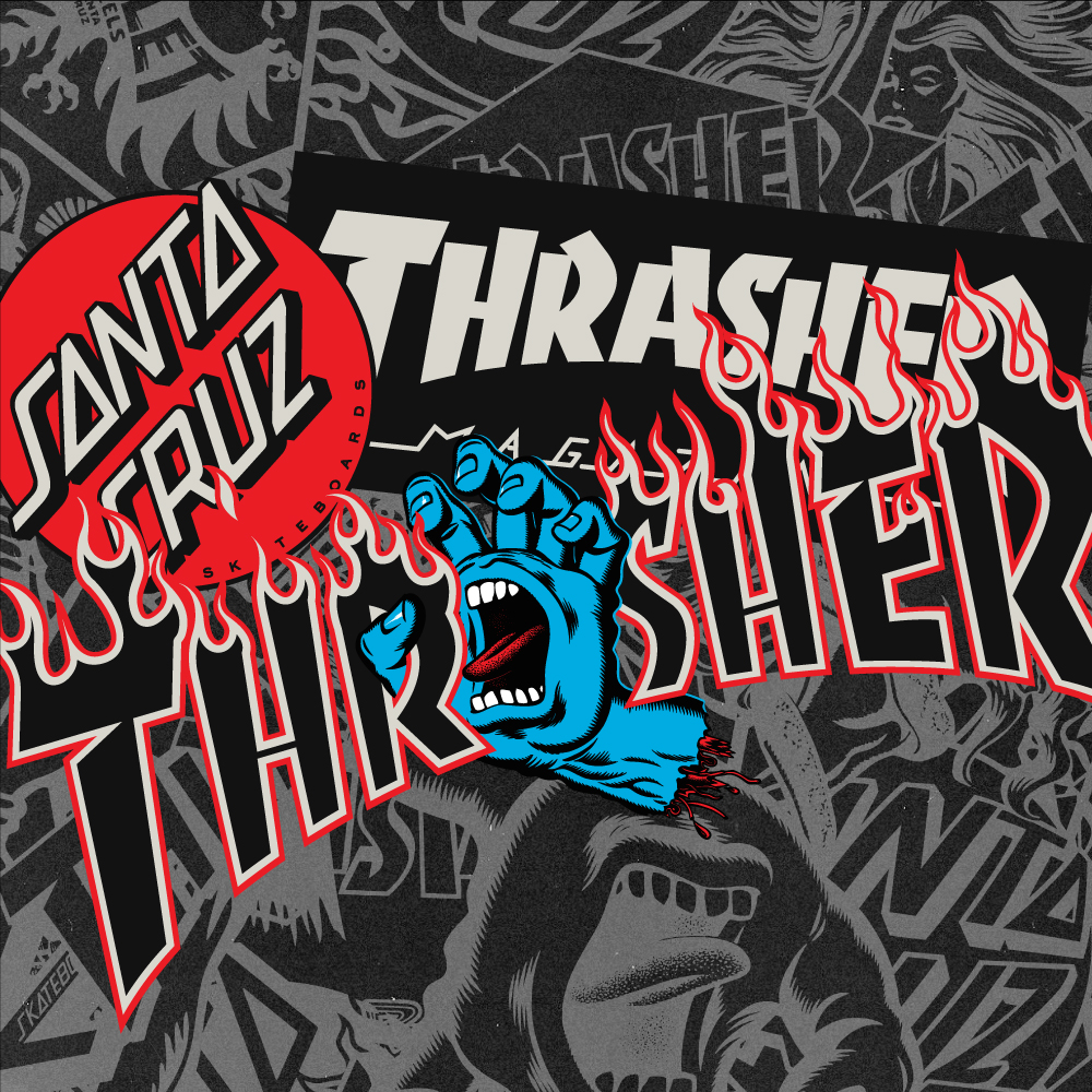 Santa Cruz Skateboards x Thrasher コレクション