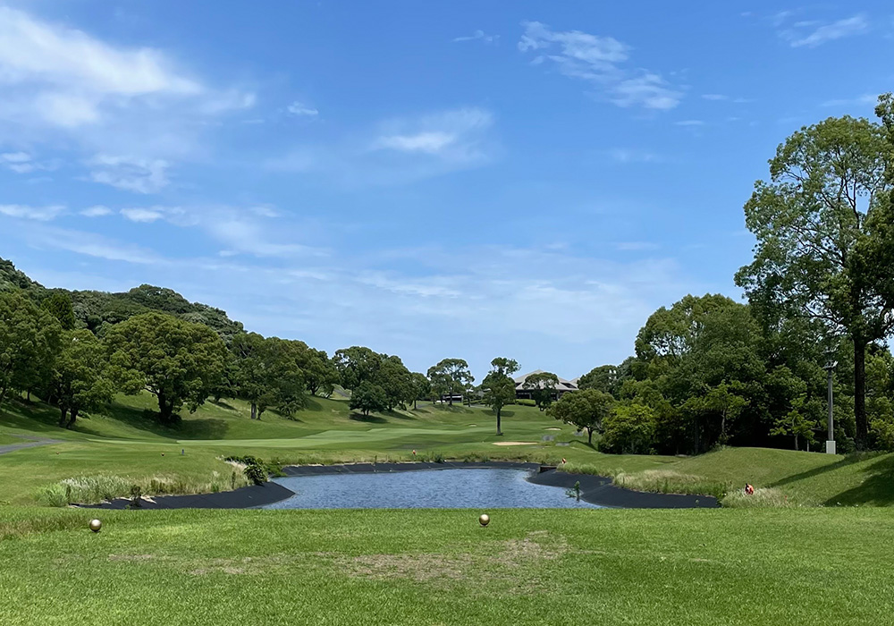 ゴルフ場の風景
