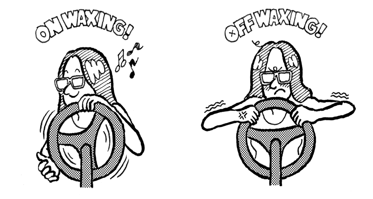 ワックスの役割