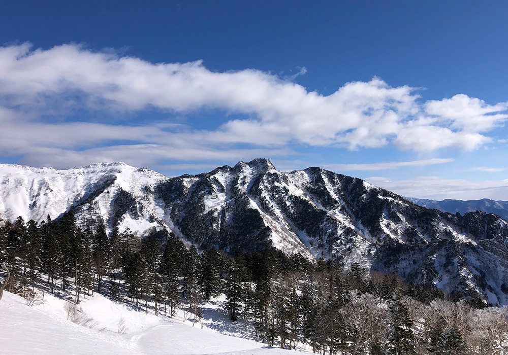 雪山の風景