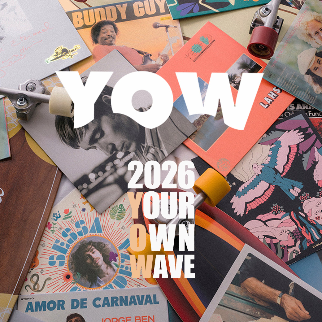 YOW ヤウ ロング スケートボード コンプリート 34.0inch Lane Splitter