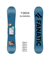 スノーボード 板 ユニセックス FANATIC ファナティック T-DECK 22-23モデル ムラサキスポーツ JJ K16