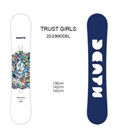 スノーボード 板 DEATH LABEL デスレーベル TRUST GIRLS トラストガールズ 22-23モデル レディース ムラサキスポーツ JJ A18(TRUSTGIRLS-138cm)