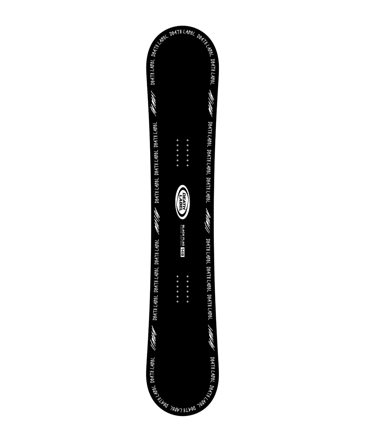 スノーボード 板 ユニセックス DEATH LABEL デスレーベル BLACKFLAG 23-24モデル ムラサキスポーツ KK C2(BLACKFLAG-137cm)