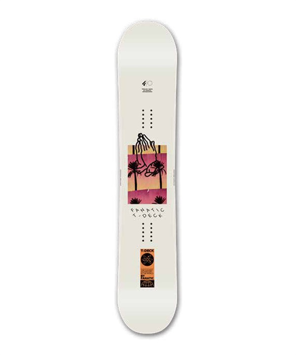 スノーボード 板 ユニセックス FANATIC ファナティック T-DECK 23-24モデル ムラサキスポーツ KK C10