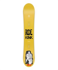 スノーボード 板 メンズ RIDE ライド KINK 23-24モデル ムラサキスポーツ KK J6(ONECOLOR-143cm)