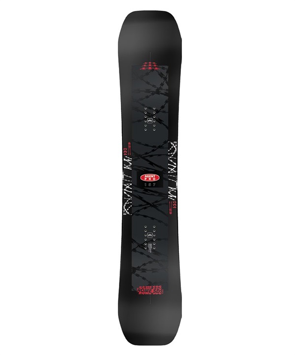 スノーボード 板 メンズ ROME SDS ローム AGENT-PRO 23-24モデル ムラサキスポーツ KK B10