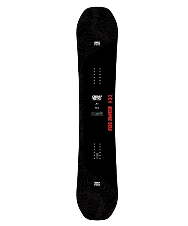 スノーボード 板 メンズ ROME SDS ローム CHEAPTRICK-AT 23-24モデル ムラサキスポーツ KK B10