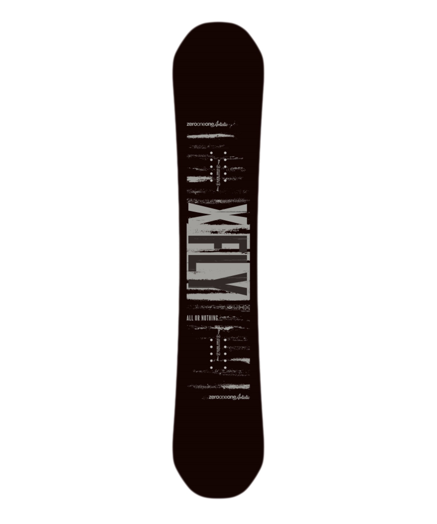 【早期購入】011artistic ゼロワン スノーボード 板 レディース 国産 グラトリ X FLY Women's ムラサキスポーツ 24-25モデル LL B15(black-138cm)