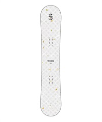 CROOJA クロージャ スノーボード 板 ユニセックス グラトリ WORM ムラサキスポーツ 24-25モデル LL B23(ONECOLOR-137cm)