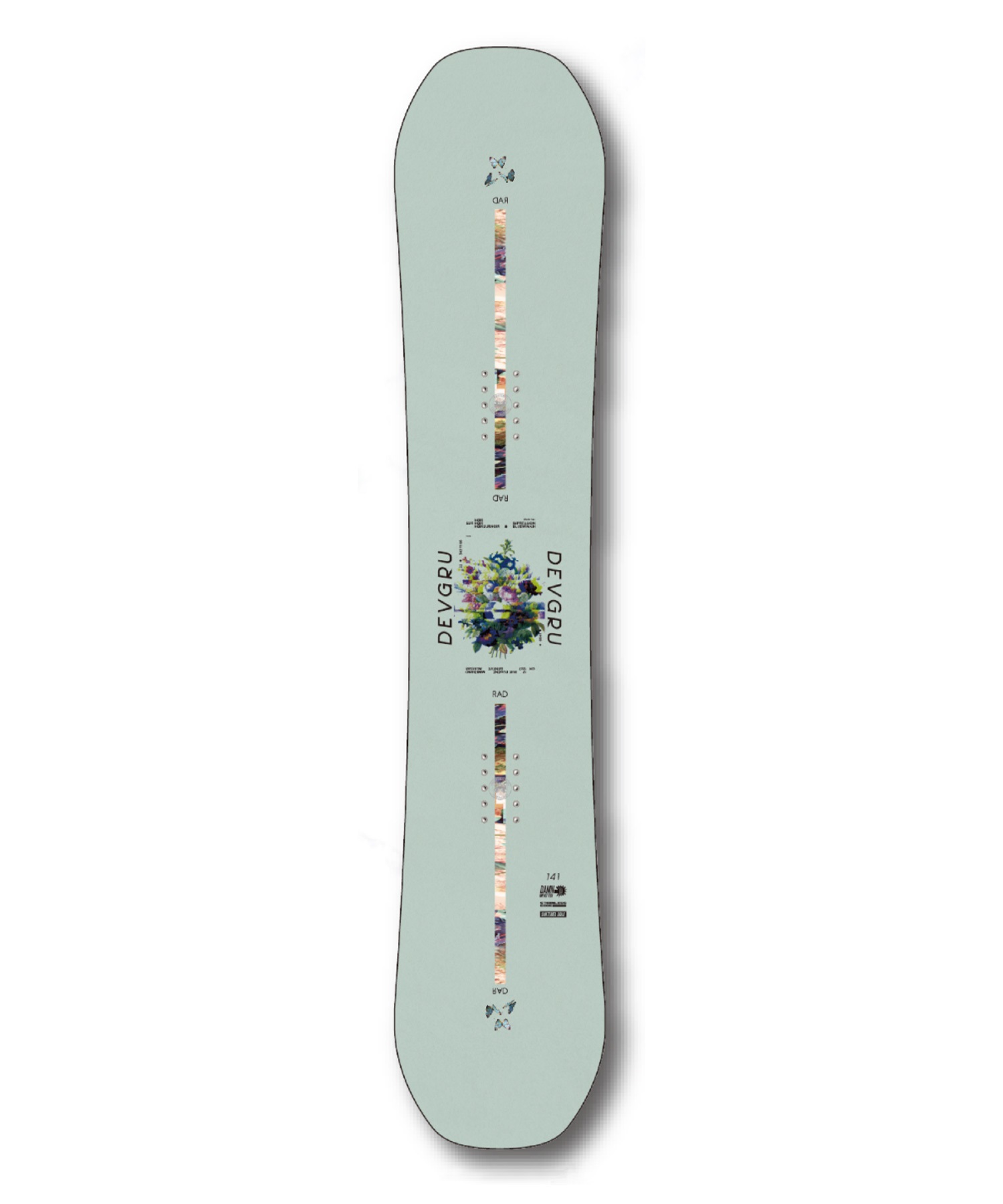 セットアイテム対象 DEVGRU デブグル スノーボード 板 レディース RAD ムラサキスポーツ 24-25モデル LL B15(ONECOLOR-138cm)