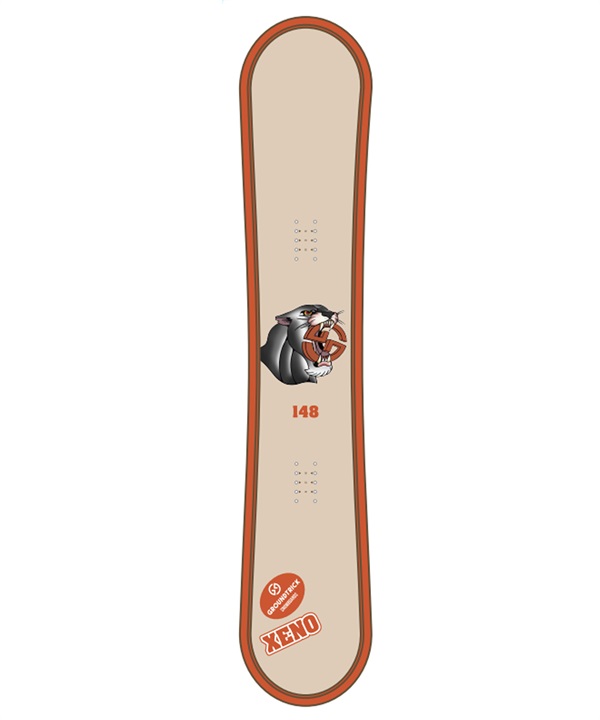 GT snowboards ジーティースノーボード 板 XENO ムラサキ