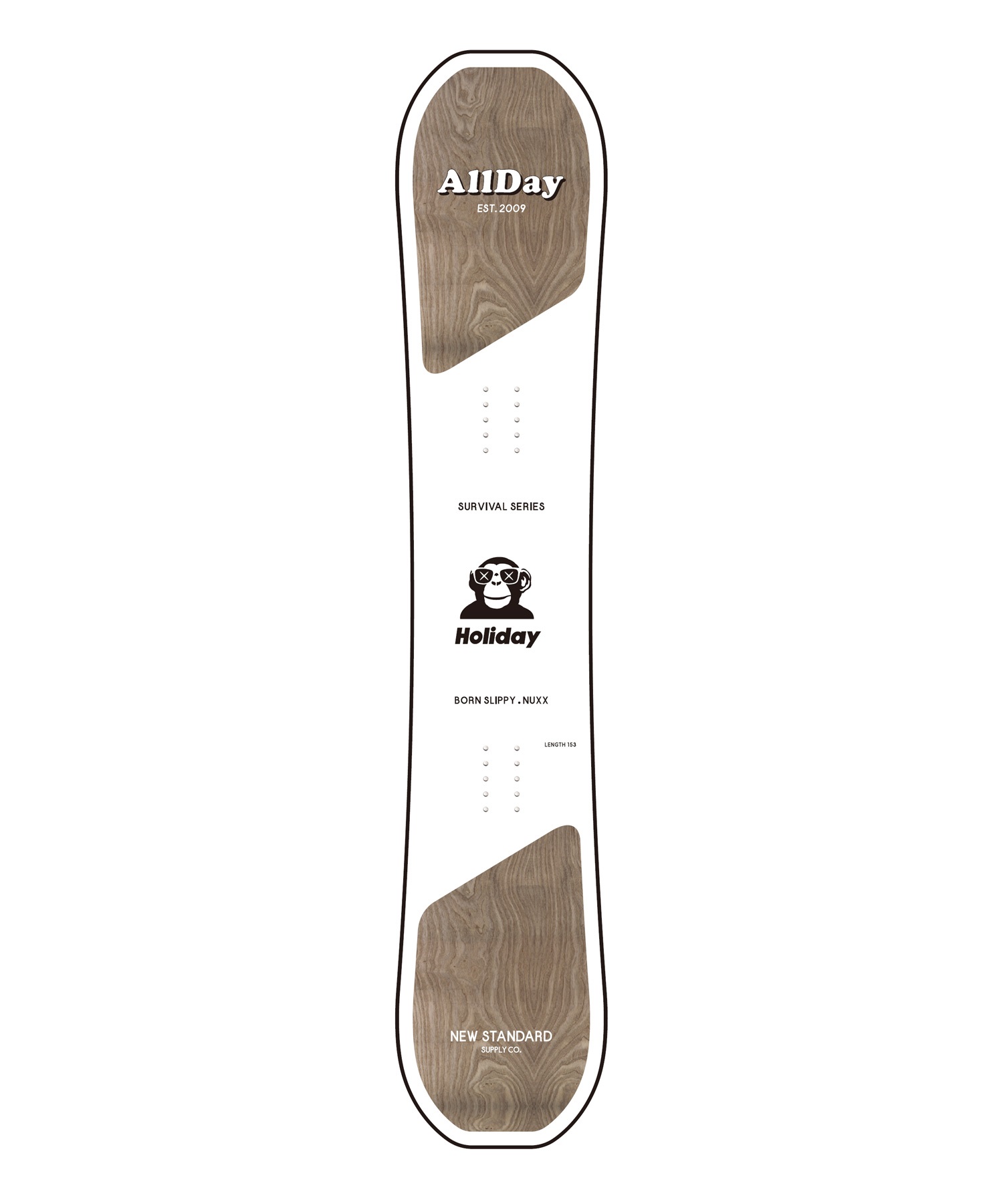 セットアイテム対象 HOLIDAY ホリデー スノーボード 板 ユニセックス ALLDAY ムラサキスポーツ 24-25モデル LL J3(ONECOLOR-139cm)