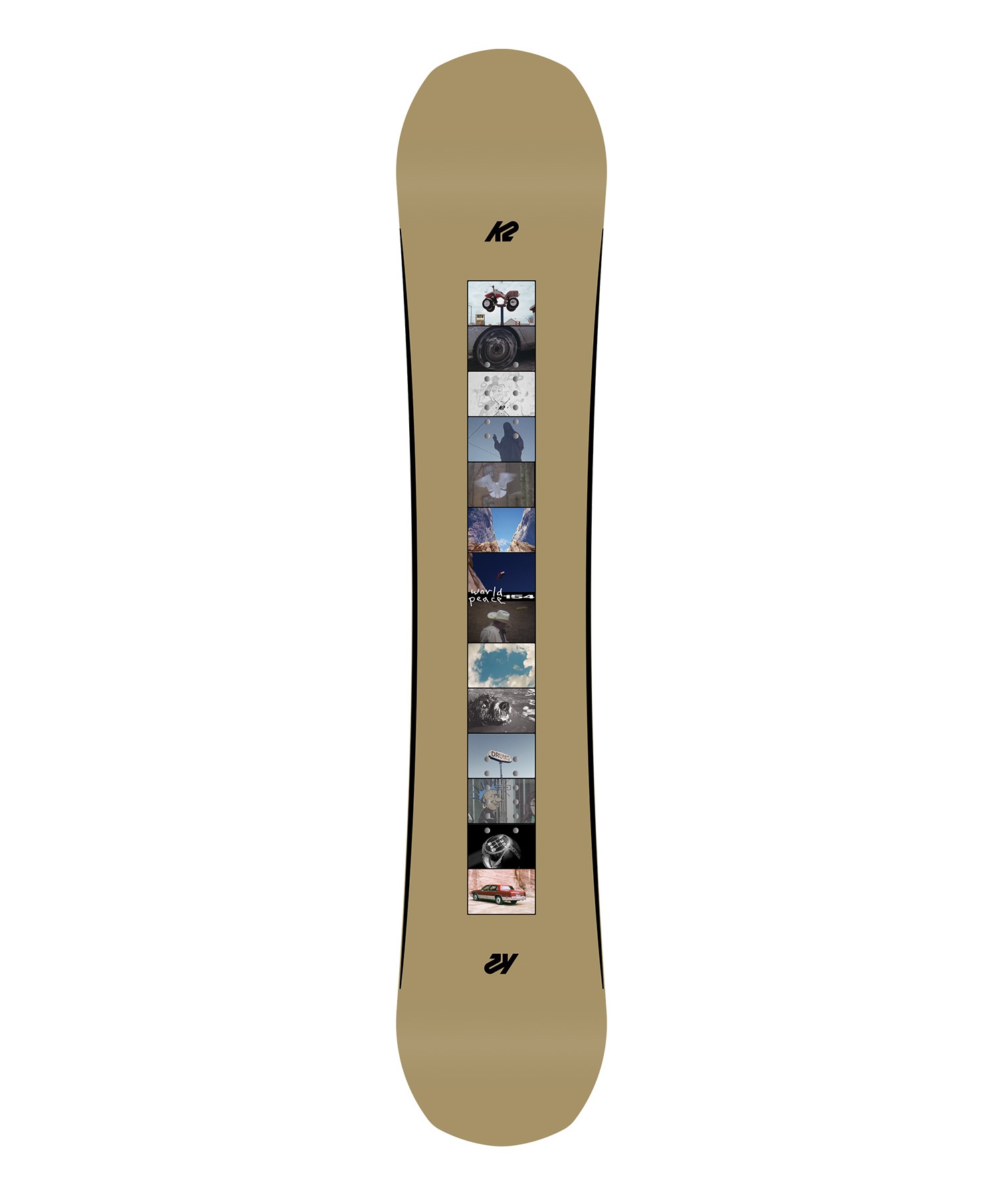 K2 ケーツー スノーボード 板 メンズ WORLD PEACE ムラサキスポーツ 24-25モデル LL A26(ONECOLOR-148cm)