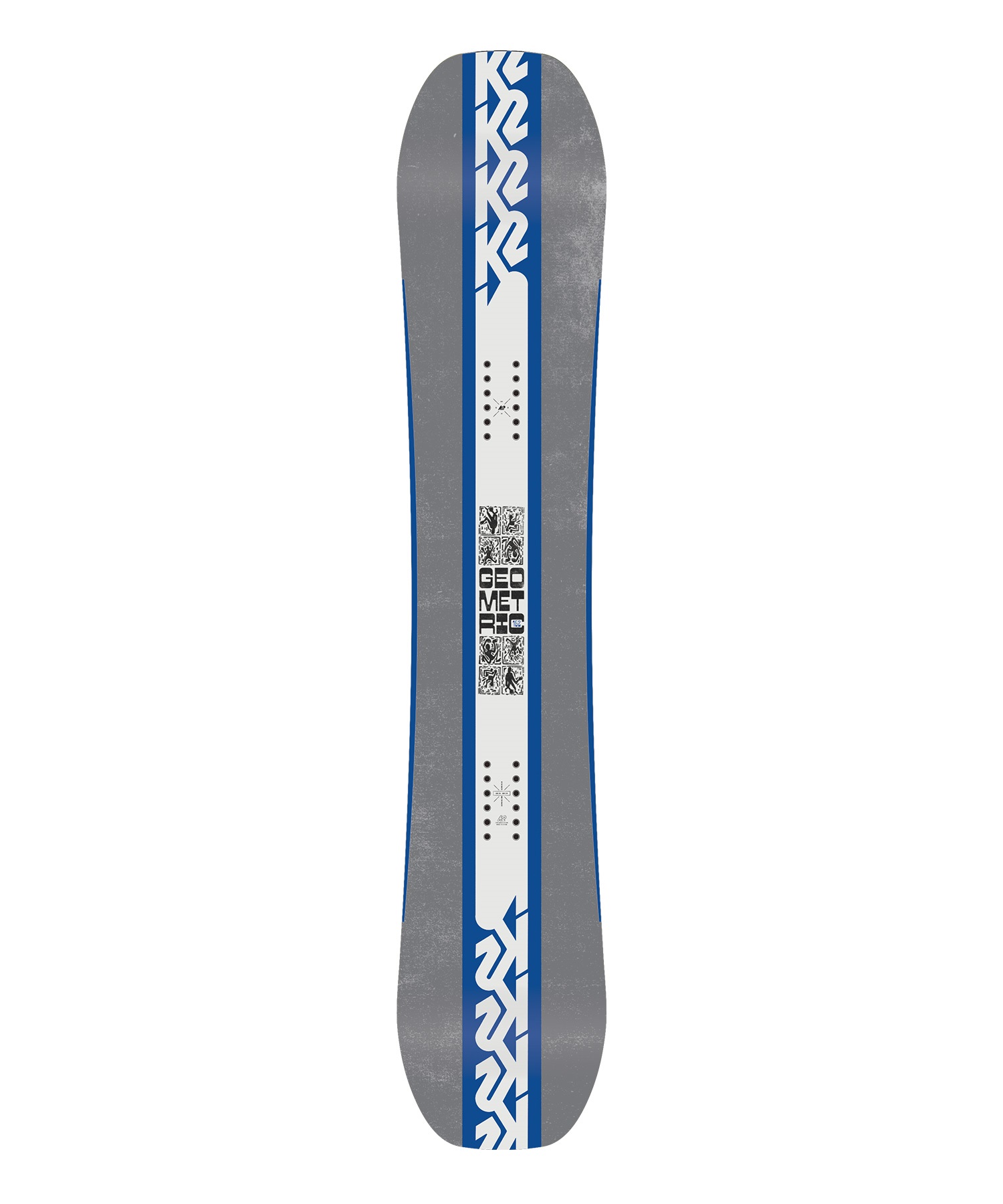 セットアイテム対象 K2 ケーツー スノーボード 板 メンズ GEOMETRIC ムラサキスポーツ 24-25モデル LL A26(ONECOLOR-144cm)