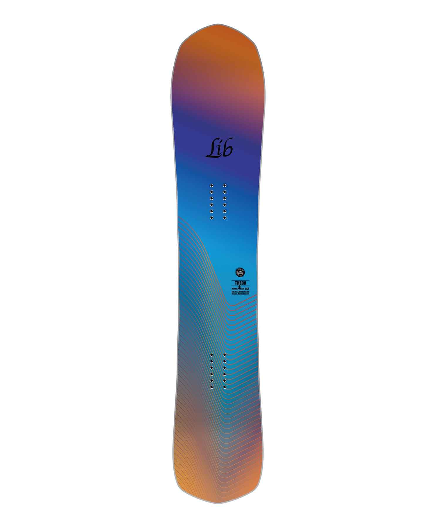 LIBTECH リブテック スノーボード 板 レディース THEDA ムラサキスポーツ 24-25モデル LL I26(BLOR-144cm)