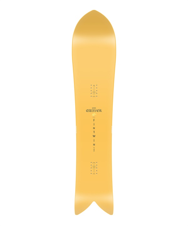 【早期購入】NITRO ナイトロ スノーボード 板 メンズ Quiver FINTWIN ムラサキスポーツ 24-25モデル LL A26