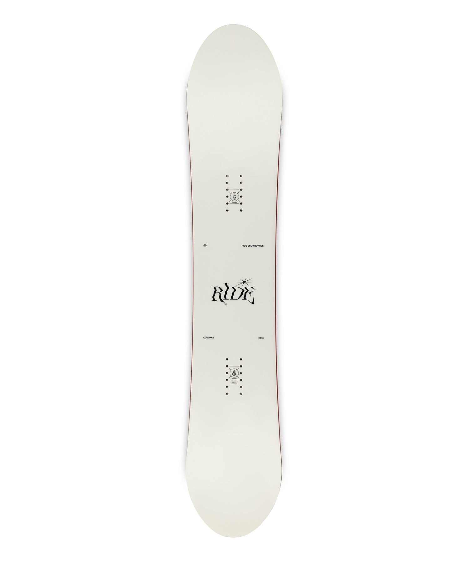 セットアイテム対象 RIDE ライド スノーボード 板 メンズ COMPACT ムラサキスポーツ 24-25モデル LL A26(ONECOLOR-138cm)