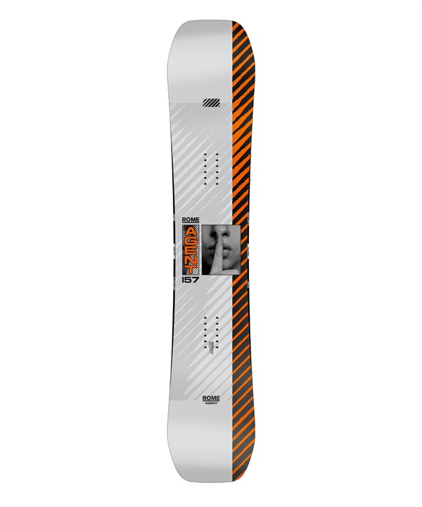 【早期購入】ROME ローム スノーボード 板 メンズ AGENT ムラサキスポーツ 24-25モデル LL B8