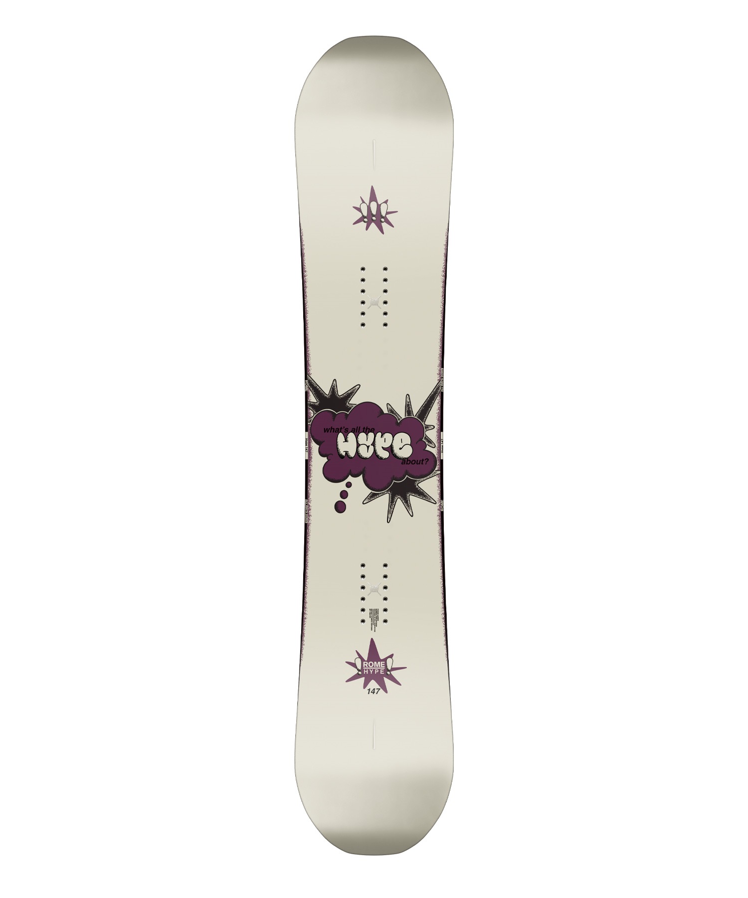 セットアイテム対象 ROME ローム スノーボード 板 レディース HYPE ムラサキスポーツ 24-25モデル LL B8(ONECOLOR-139cm)