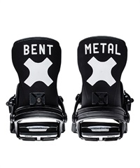 スノーボード バインディング ビンディング メンズ BENT METAL ベントメタル AXION 23-24モデル ムラサキスポーツ KK B24(BLACK-M)