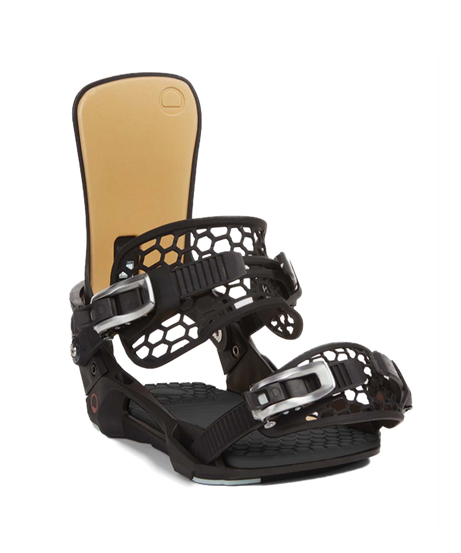 スノーボード バインディング SEASON シーズン UNIVERSALSNOWBOARD 23-24モデル ムラサキスポーツ KK C10(BLACK-M)